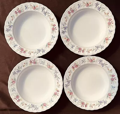 Mikasa Brywood Soup Bowls 9  CAJ04 Maxima Set Of 4 Excellent • $29