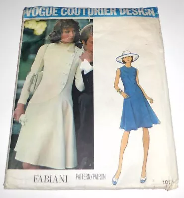 Vintage Vogue Couturier Design Pattern~fabiani Design~ • $12.95