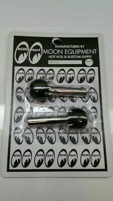 Mooneyes Door Lock Knobs Black Rat Hot Rod Buggy Vw  Aa112mq • $12.19