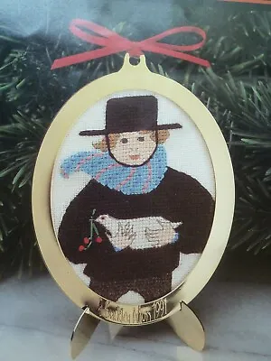 P Buckley Moss 1991 Limited Edition Christmas Ornament Kit K-1991 • $8