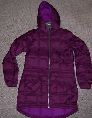 Eddie Bauer 650 Down Quilted Hooded Full Zip Puffer Coat Jacket Medium Tall NWT • $68