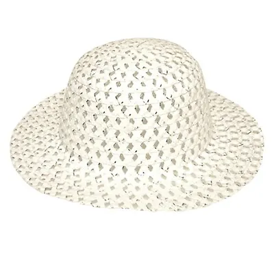 Easter Bonnet Summer Hat - Novelty / Dress Up - White • £3.39