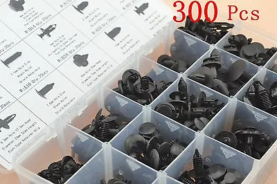 300 Pcs Car Push Pin Rivet Trim Clip Panel Body Interior Retainer Assortment • $30.15