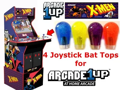 $17.95 • Buy Arcade1up X-MEN - Translucent Joystick Bat Tops UPGRADE (Blue/Yellow/Purple/Red)