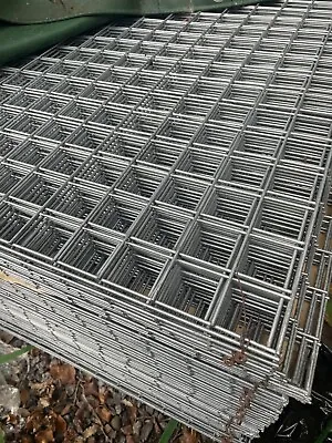 200cm X 100cm Galvanized Wire Mesh Panels | 2  50mm Holes | 3mm Wire • £55.95