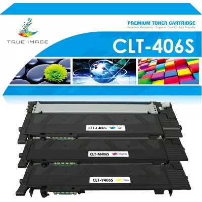 3x Toner Cartridge For Samsung Xpress C410W C460FW CLP360 CLP365W CLT-406S • £27.99