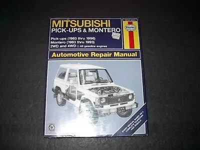 Haynes Repair Manual 68040 Mitsubishi Pick-Ups & Montero 1983~1996 2WD & 4WD NEW • $24.99