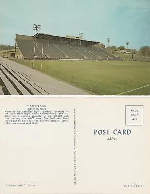 Ohio's Historic Massillon Washington High School Tiger Stadium Postcard • $2.99