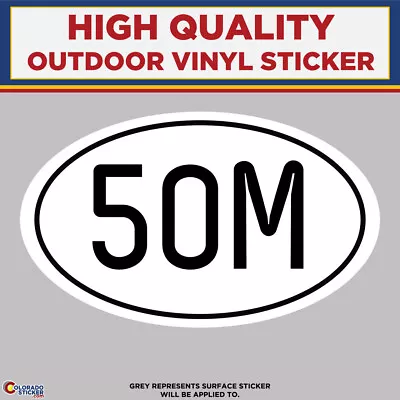 50M Marathon High Quality Vinyl Stickers • $85