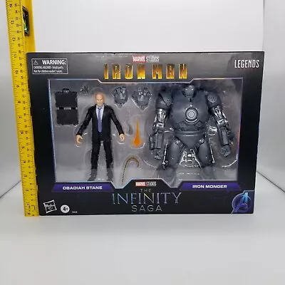 Marvel Legends Obadiah Stane And Iron Monger 6  Action Figures 2 Pack Hasbro • $54.49