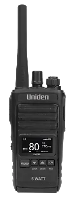 Uniden - UH755 - 5 Watt UHF CB Splashproof Handheld Radio • $179.95