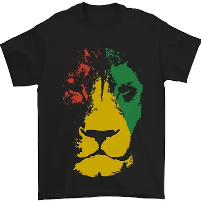 Jamaica Lion Reggae Music Jamaican Mens T-Shirt 100% Cotton • £9.99