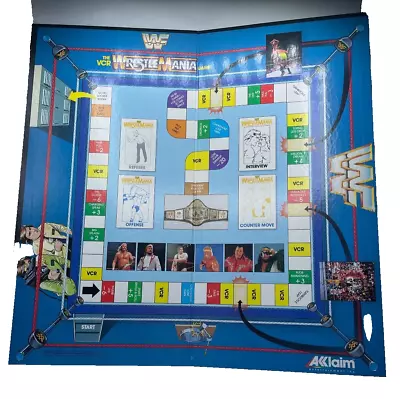 The VCR Wrestle Mania Game Replacement Game Board • $16.99