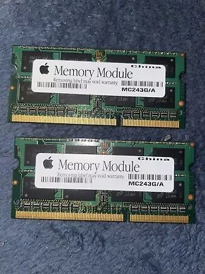 16GB 2x 8GB DDR3 1600 MHz PC3-12800 Sodimm Laptop RAM Memory Apple MacBook Pro • $25