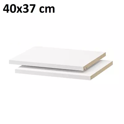 IKEA Wardrobe Shelf Insert To Fit Various Wardrobe Frame Size (2in1pack) [White] • £13.60
