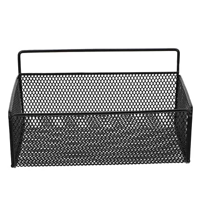  Shelf Hanging Basket Iron Metal Wall- Mounted Containers Floating • £10.78