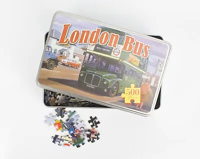 Jigsaw Tin 500pcs - London Bus • £12