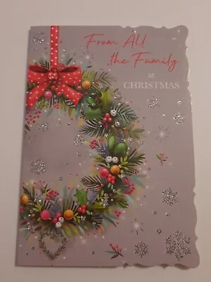 From All The Family Christmas Card 7 X5   • £1.99