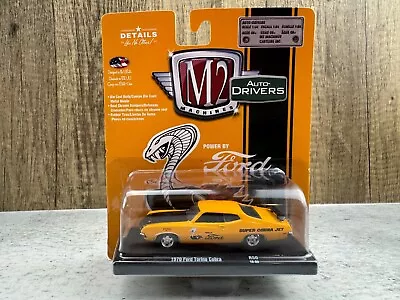 M2 Machines 1970 Ford Torino Cobra 1/64 Scale Diecast • $0.99