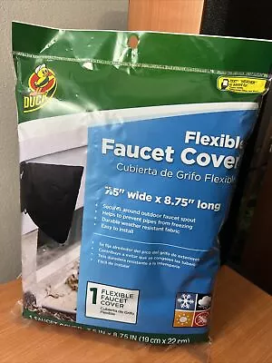 2: Duck Flexible Faucet Cover Outdoor Insulated Soft Fabric Cover  7.5  X 8.75  • £14.18