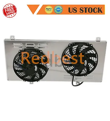 Aluminum Radiator Shroud&Fan For 1991-95 Toyota MR2 SW20 Turbo Coupe 2.0L L4 GAS • $25.89