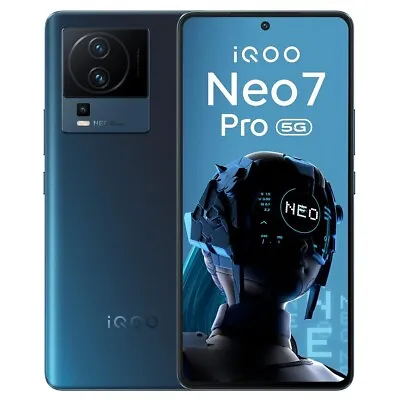 Vivo IQOO Neo 7 Pro 5G Factory Unlocked Dual SIM-12GB RAM 256GB STORAGE-GLOBAL • $600