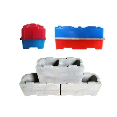 Concrete Brick Mold Interlocking Hollow Wall Construction Blocks Plastic Moulds • $79.90