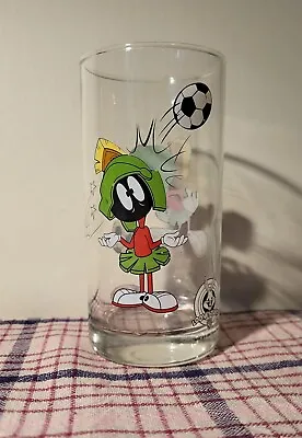Marvin The Martian Soccer Player Smucker's Jelly Glass Vintage WB Looney Tunes  • $14.56