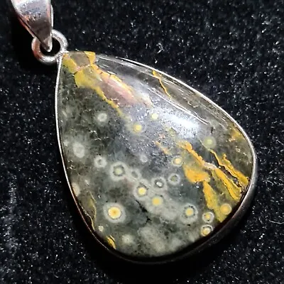 Ocean Jasper Sterling Silver Stunning Madagascan Gem  From The  Original Mine   • £20