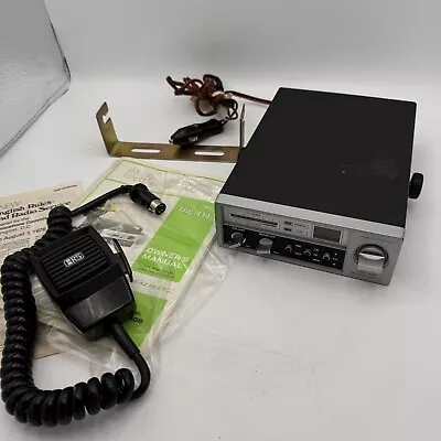 Vintage Realistic TRC-414 40-channel CB Radio Transceiver W/ Mic (parts/repair) • $39.99