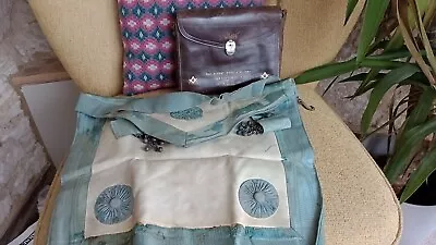 Masonic Leather Case With  Apron • £15