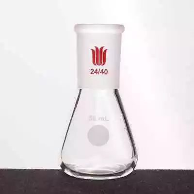 Lab Glassware Erlenmyer Flask 500ml 24/40 Vary Size Vary Joint • $8