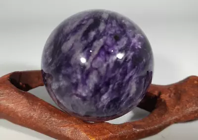 Rabco Mining Presents:  Rare Purple Charoite Sphere • $152