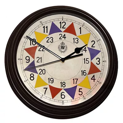 RAF 1940 Pattern  Battle Of Britain  Replica Sector Wall Clock - Size 12  • £29.95