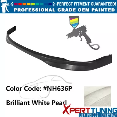 Fits 92-95 Honda Civic Sedan Type-R Painted #NH636P Front Bumper Lip Spoiler PU • $226.87