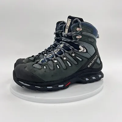 Salomon Quest 4D 2 GTX Women Size 7.5 Detroit Black Navajo Contagrip Hiking Boot • £50.15