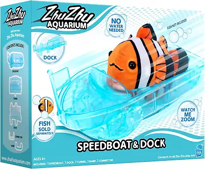 Zhu Zhu Fish Speedboat And Dock • £23.61