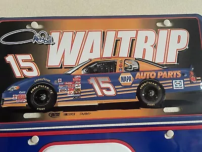 Michael Waltrip #15 License Plate Sign - NASCAR - NAPA - Chevy Monte Carlo • $10