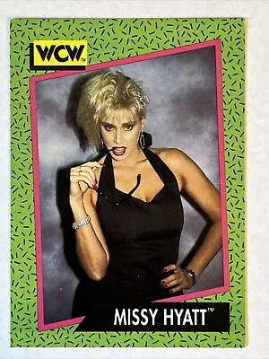 1991 Impel WCW Card #158 Missy Hyatt. • $1.69