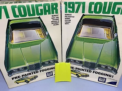 Mpc 1971 Mercury Cougar  Xr-7  Kit#1-7122-250 71 Amt 1/25 Good Used Hood Only!!! • $24.99