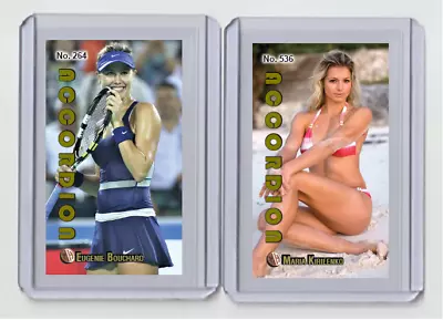 Maria Kirilenko Rare MH Accordion #'d X/3 Tobacco Card No. 536 • $5