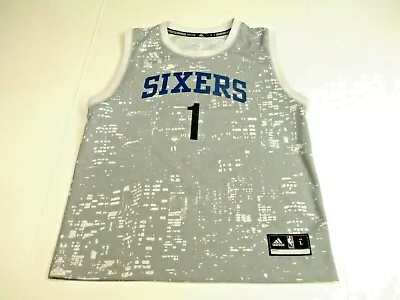 Philadelphia 76ers Michael Carter Williams Adidas Boy Large Digital Camo Jersey  • $14.99