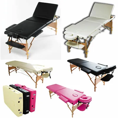 Massage Table Bed Portable Beauty Couch Professional Folding Lightweight Salon • £94.99