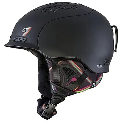 K2 Women's Virtue Helmet Black Small.(51-55cm) With Audio Sistem .NEW • $69