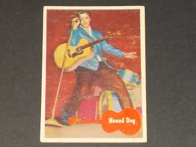 Elvis Presley (R710-1) Topps 1956 #26 VERY NICE EYE APPEAL !!!  HOUND DOG • $4.50