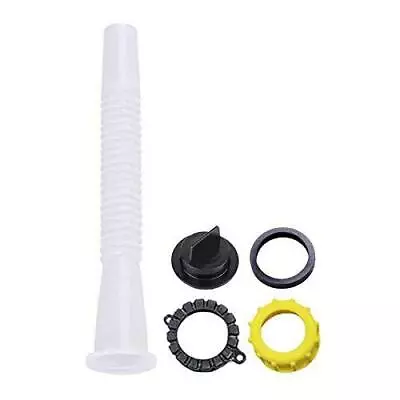 $8.99 • Buy Kp10 - Gas Can Spout Replacement W/ Gasket, Cap And Stopper - Fits Most Cans
