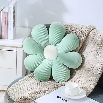 SHINUOER Daisy Pillow Flower Pillow Green Flower Shaped Throw Pillow Cute Sea... • $21.45