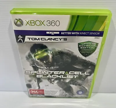 Tom Clancy's Splinter Cell Blacklist Xbox 360 - Complete With Manual  • $9.80