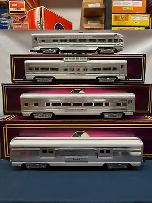 $329.99 • Buy Mth Santa Fe (Plated) Aluminum 4-Car Passenger Set MT-6016
