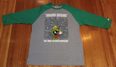 Marvin The Martian Top Heavy T-Shirt XL WB Movie World Looney Tunes Vintage • $49